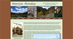 Desktop Screenshot of marciahensley.com